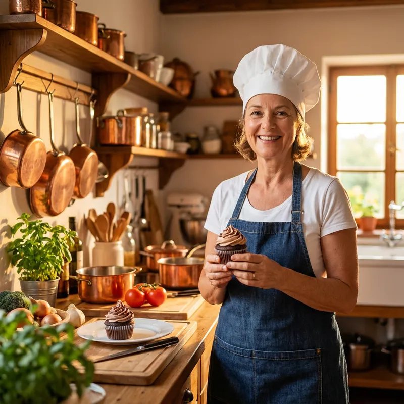 Gourmet-Geist Gusto als Mensch